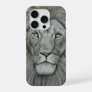 Coque iPhone 15 Pro Lion Majestueux