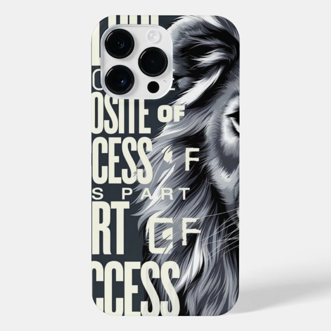 Coque iPhone Lion phone case (Verso)