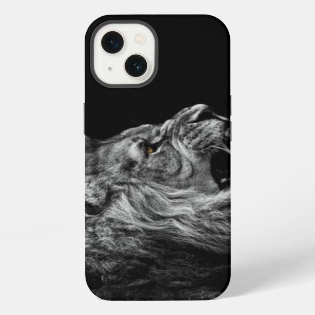 Coque iPhone Lion Space Gray Iphone 6 (Verso)