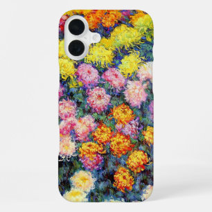 Coque iPhone 16 Plus Lit de Chrysanthemums par Monet