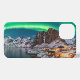 Etui iPhone 13 Littoral Lofoten Islands, Hamnoy, Norvège