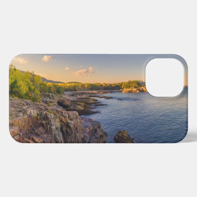 Coque iPhone Littoral | Parc national Acadia, Schooner Head (Verso Horizontal)