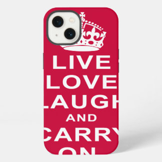 Etui iPhone 13 Live Love Laugh and Carry On