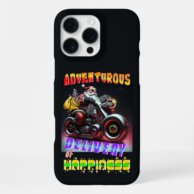 Coque iPhone Livraison Aventureuse Du Bonheur (Verso)