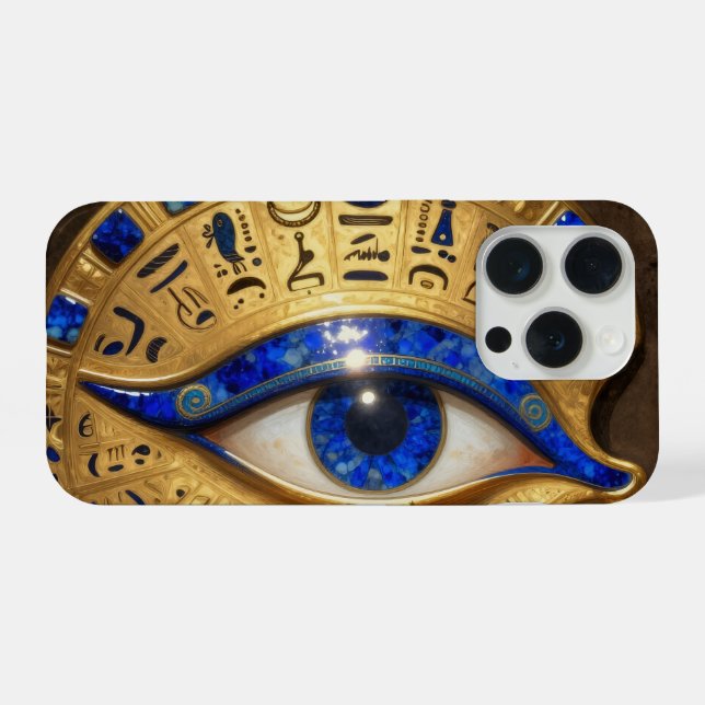 Coque iPhone L'Œil égyptien´7 (Verso Horizontal)