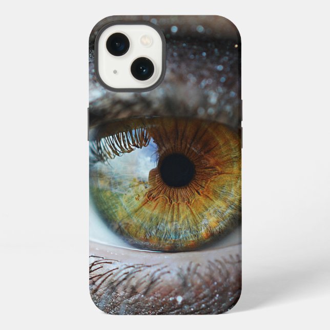 Coque iPhone L'oeil vous regarde ! (Verso)