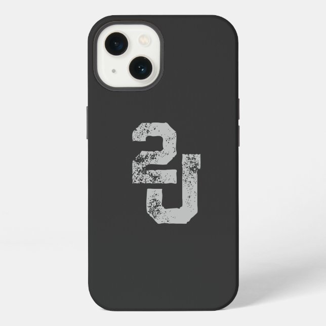 Coque iPhone Logo '2J' (Verso)