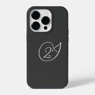 Coque Pour iPhone 14 Plus Logo '2J'