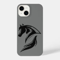 Logo Black Horse Graphisme Art Equestrian