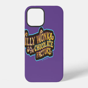 Coque iPhone 12 Logo de Willy Wonka & la fabrique de chocolat