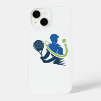 Logo du club de tennis - Action dynamique, Style s