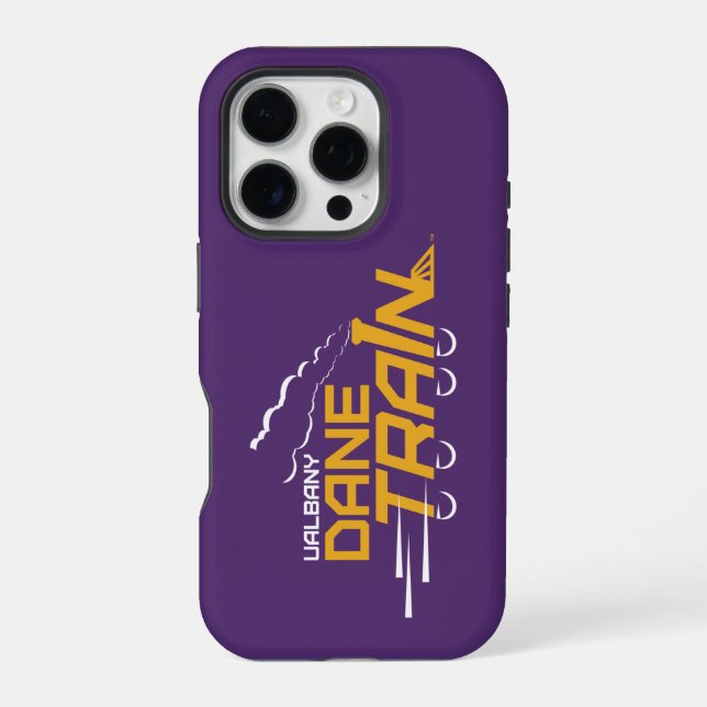 Coque iPhone Logo du train UAlbany Dane (Verso)