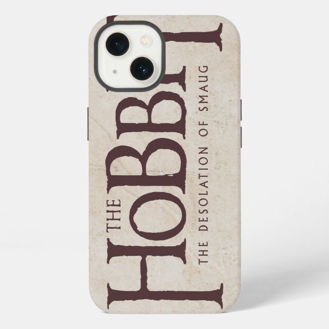 Coque iPhone Logo Hobbit - foncé (Verso)