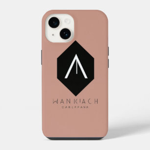 Coque Pour iPhone 14 Logo minimaliste de l'entreprise d'art - Mode et n