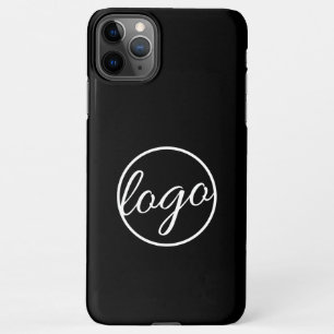 Coque iPhone 11Pro Max Logo personnalisé Black Business Professional