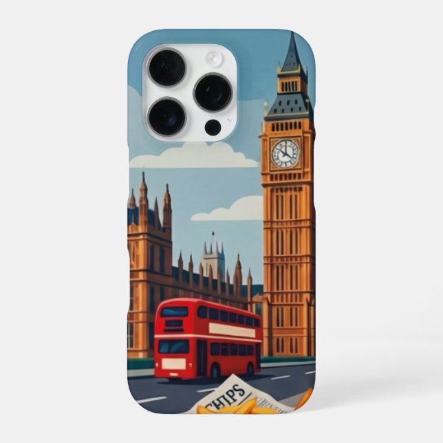 Coque iPhone London - Landmark (Verso)
