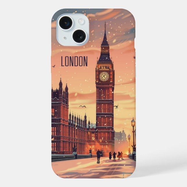 Coque iPhone Londres (Verso)