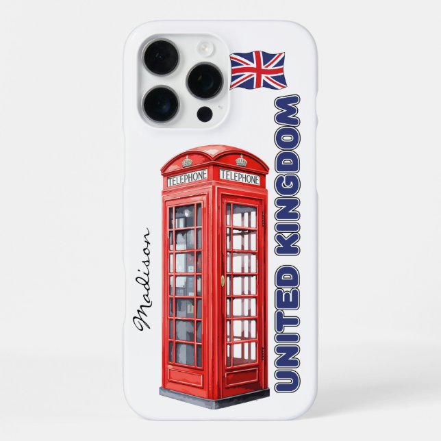 Coque iPhone Londres Angleterre (Verso)
