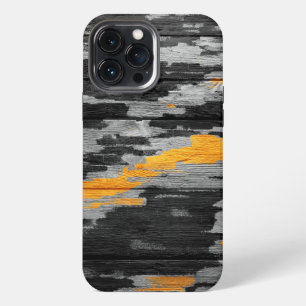 Etui iPhone 13 Pro Max Look en bois Pastel Abstrait