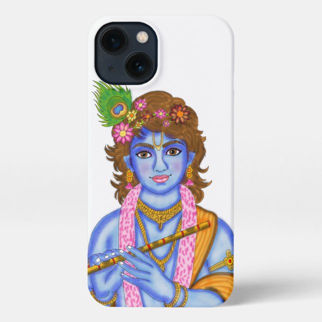 Coque iPhone Lord Krishna Phone Case (Verso)