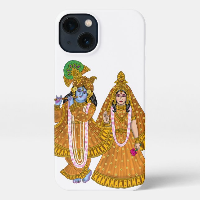 Coque iPhone Lord Krishna Phone Cover (Verso)