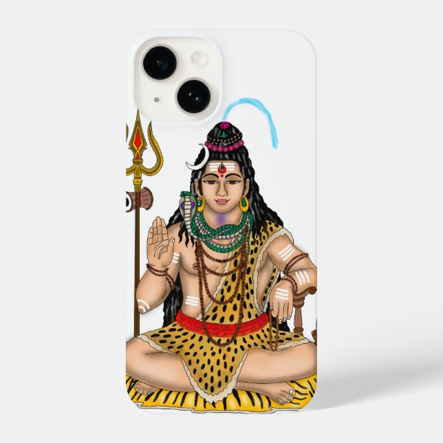 Coque iPhone Lord Shiva Phone Cover (Verso)