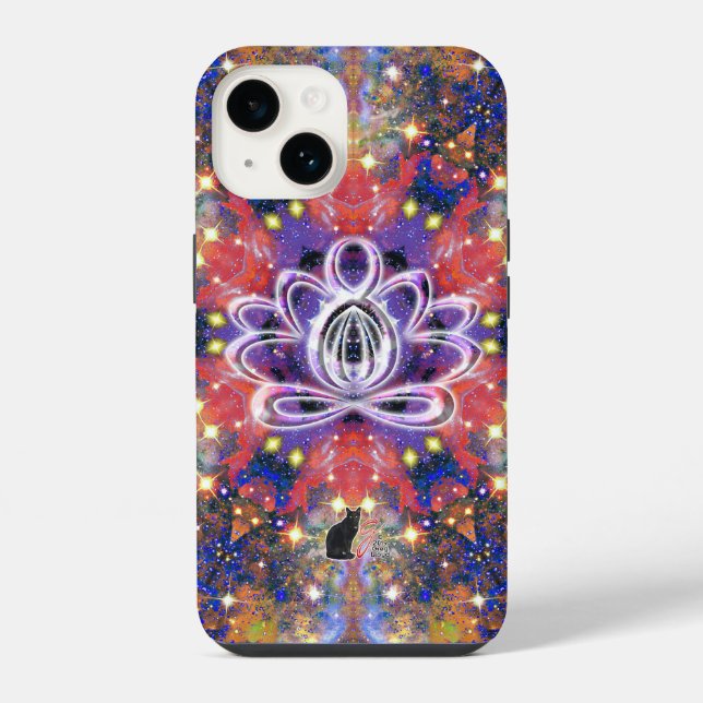 Coque iPhone Lotus Zen Lustré (Verso)
