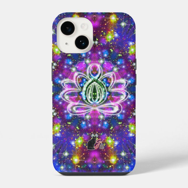 Coque iPhone Lotus Zen Resplendissant (Verso)