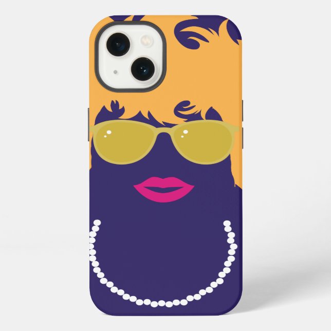 Coque iPhone Louisa (Verso)