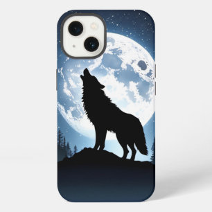 Etui iPhone 13 Loup