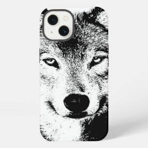 Etui iPhone 13 Loup