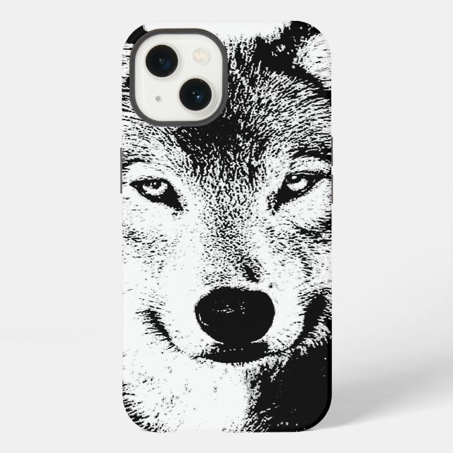 Coque iPhone Loup (Verso)