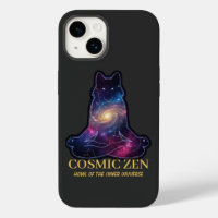 Loup Zen Cosmique – Animal Spirituel de la Galaxie
