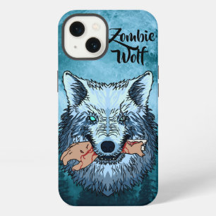 Etui iPhone 13 Loup zombie