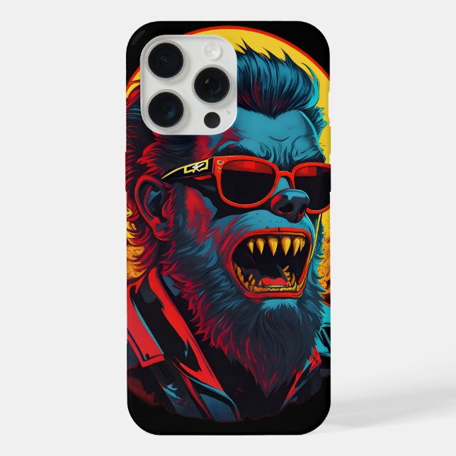 Coque iPhone Loups-garous Zombie (Verso)