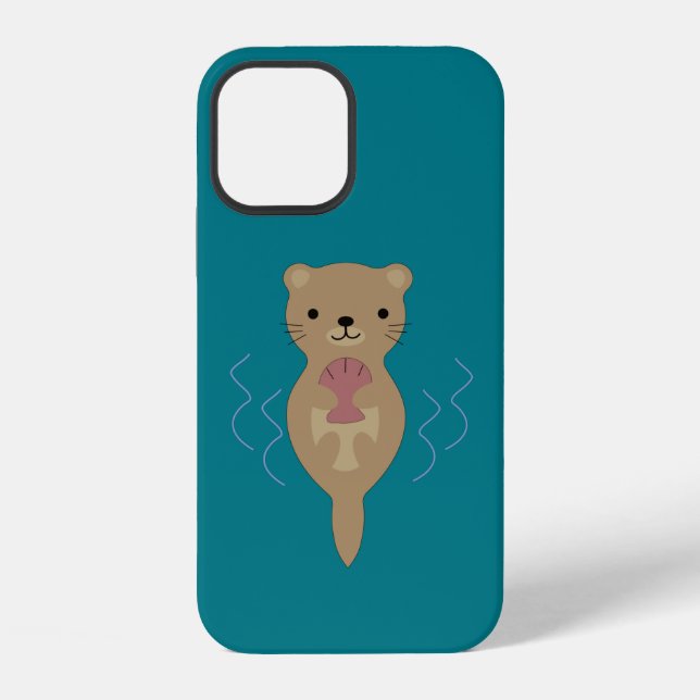 Coque iPhone Loutre mignonne (Verso)