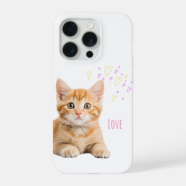 Coque iPhone Loveかわいい猫ちゃん♡ (Verso)