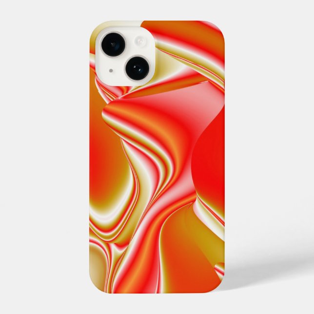 Coque iPhone Love and Gold Abstrait 3D Rainbowart (Verso)