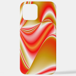 Coque iPhone 12 Pro Max Love and Gold Abstrait 3D Rainbowart