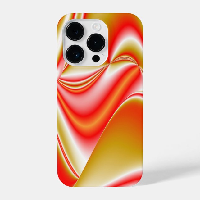 Coque iPhone Love and Gold Abstrait 3D Rainbowart (Verso)