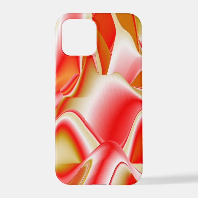 Coque iPhone Love and Gold Abstrait 3D Rainbowart (Verso)