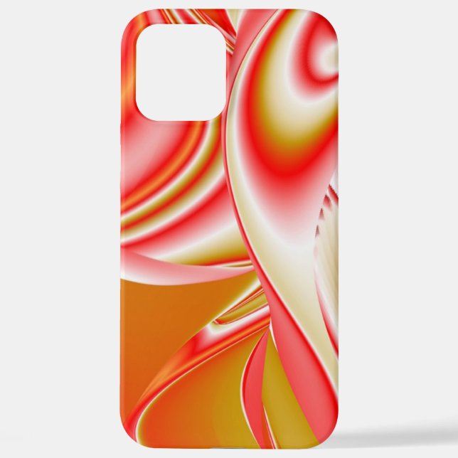 Coque iPhone Love and Gold Abstrait 3D Rainbowart (Verso)