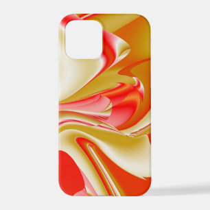 Coque iPhone 12 Pro Love and Gold Abstrait 3D Rainbowart