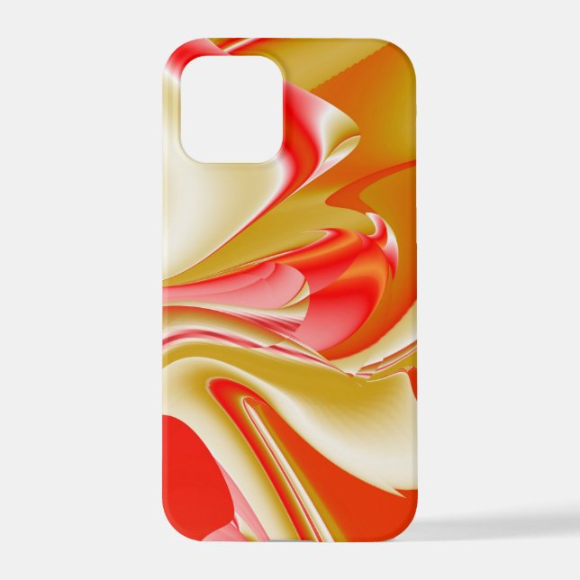 Coque iPhone Love and Gold Abstrait 3D Rainbowart (Verso)