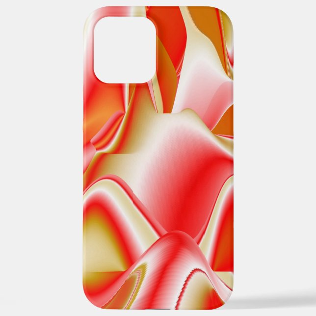 Coque iPhone Love and Gold Abstrait 3D Rainbowart (Verso)