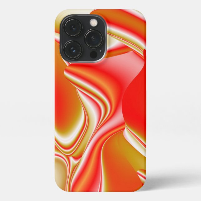 Coque iPhone Love and Gold Abstrait 3D Rainbowart (Verso)