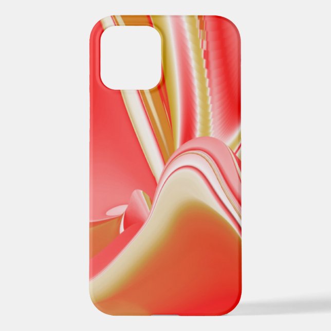 Coque iPhone Love and Gold Abstrait 3D Rainbowart (Verso)