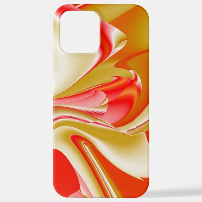 Coque iPhone Love and Gold Abstrait 3D Rainbowart (Verso)
