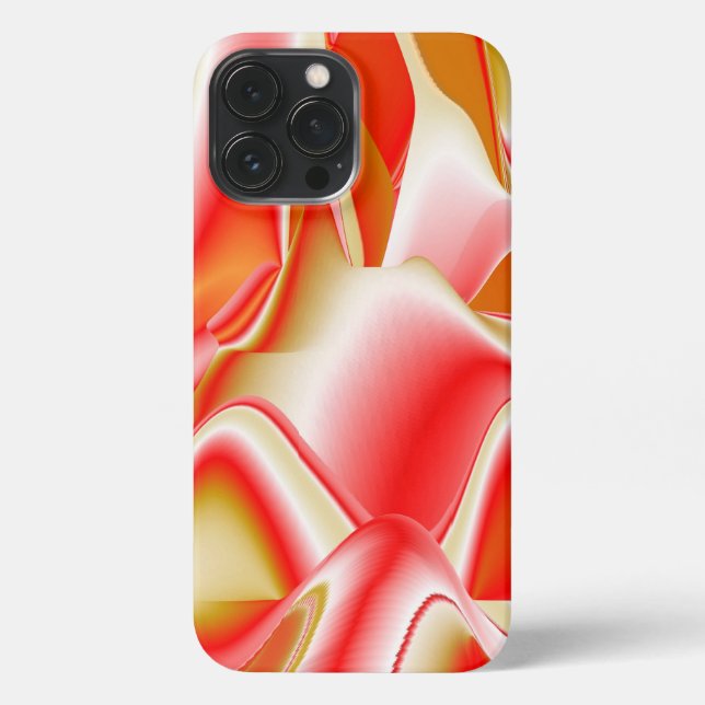 Coque iPhone Love and Gold Abstrait 3D Rainbowart (Verso)
