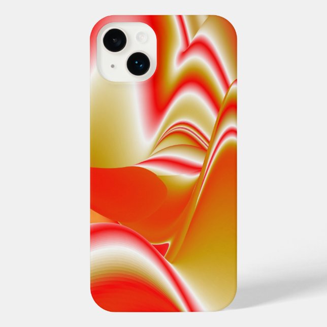 Coque iPhone Love and Gold Abstrait 3D Rainbowart (Verso)